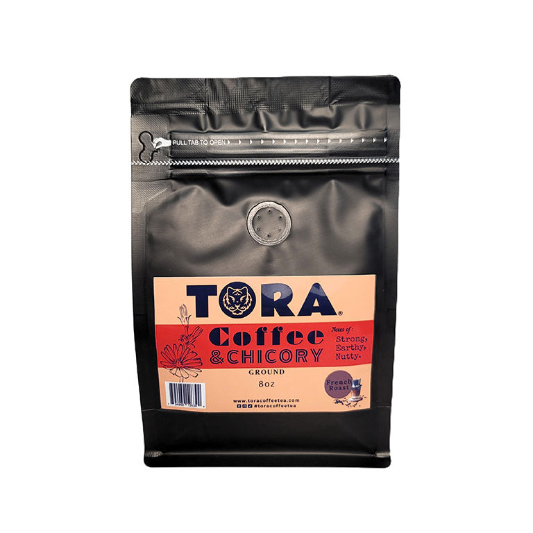 COFFEE & CHICORY, GROUND 8 OZ. (FRENCH ROAST)